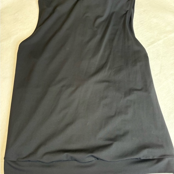 Fabletics Yukon Tunic Hoodie Black 3X Plus Size Sleeveless Zip Vest NWT - Picture 3 of 9